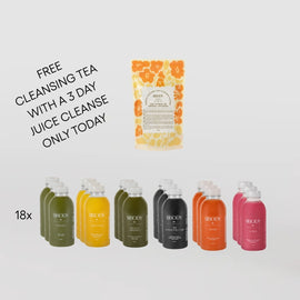 3-dages juice cleanse + GRATIS cleansing Teatox