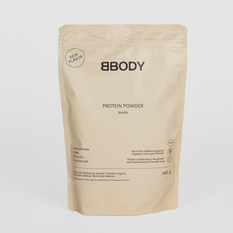 مسحوق بروتين صديق للأمعاء بنكهة الفانيليا - نكهة جديدة!